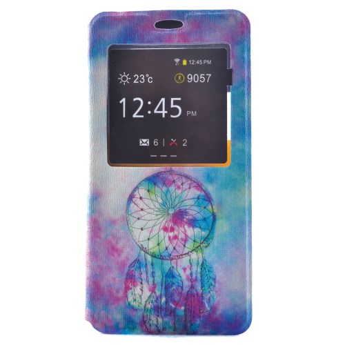 OEM MobilFodral med fönster till Samsung Galaxy S6 Edge Plus - Dream Catcher