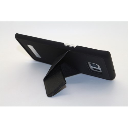 OEM Stand Skal till Samsung Galaxy S6 Edge Plus - Svart