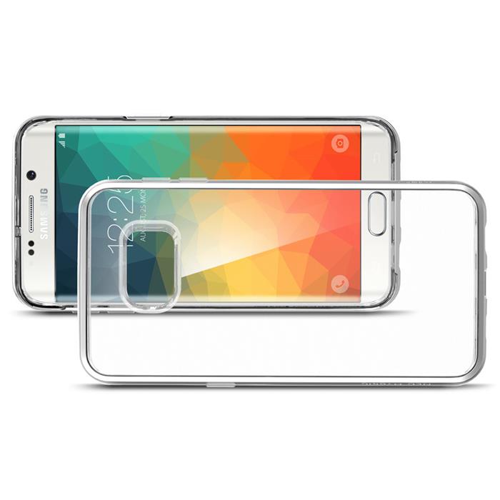Spigen SPIGEN Neo Hybrid Crystal Skal till Samsung Galaxy S6 Edge Plus - Satin Silver