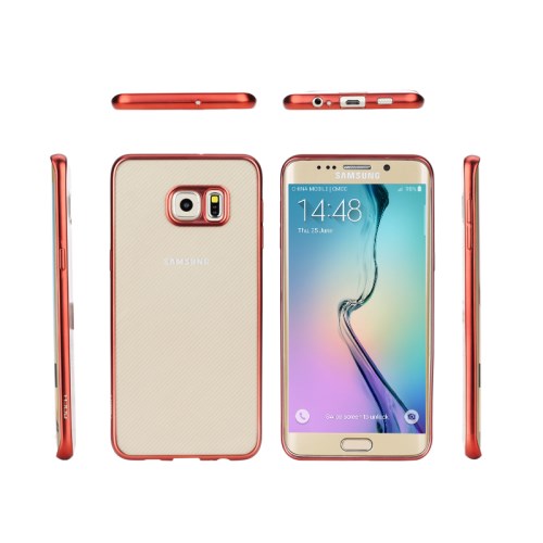 OEM Rock Flame Series Flexi Skal till Samsung Galaxy S6 Edge Plus - Blå