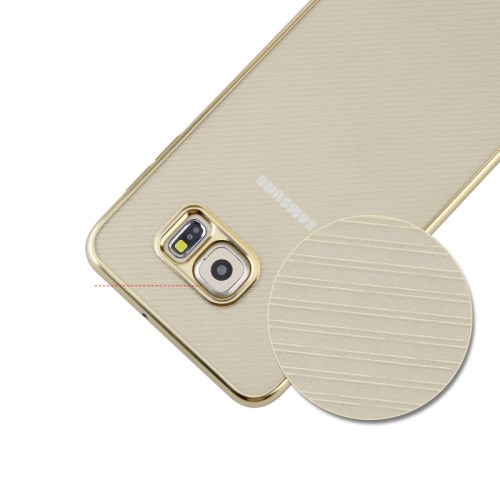 OEM Rock Flame Series Flexi Skal till Samsung Galaxy S6 Edge Plus - Blå