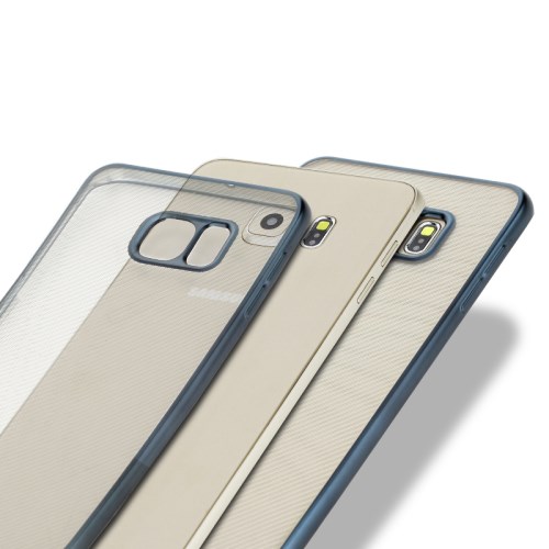 OEM Rock Flame Series Flexi Skal till Samsung Galaxy S6 Edge Plus - Blå