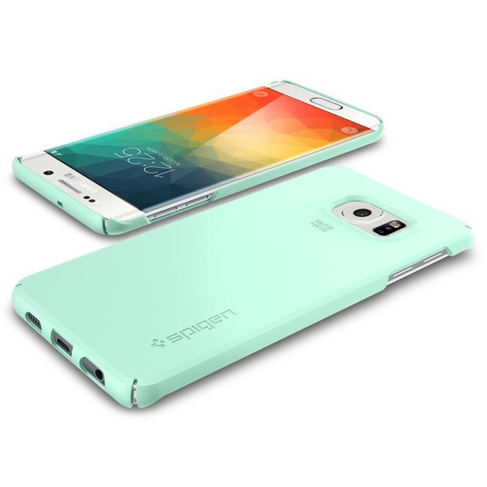 Spigen SPIGEN Thin Fit Skal till Samsung Galaxy S6 Edge Plus - Mint