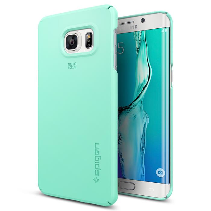 Spigen SPIGEN Thin Fit Skal till Samsung Galaxy S6 Edge Plus - Mint
