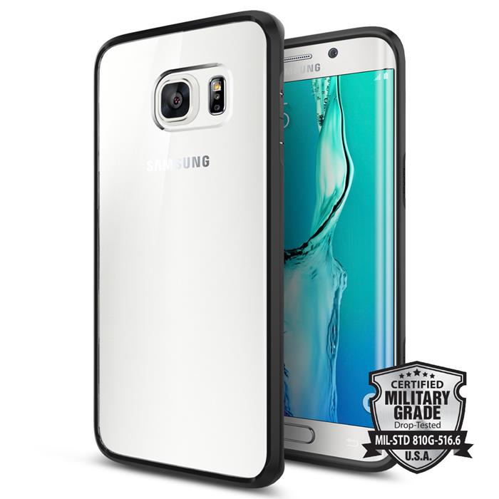 Spigen SPIGEN Ultra Hybrid Skal till Samsung Galaxy S6 Edge Plus - Svart