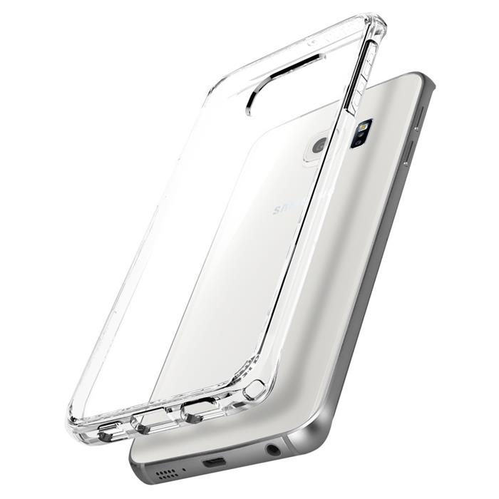 Spigen SPIGEN Ultra Hybrid Skal till Samsung Galaxy S6 Edge Plus - Crystal