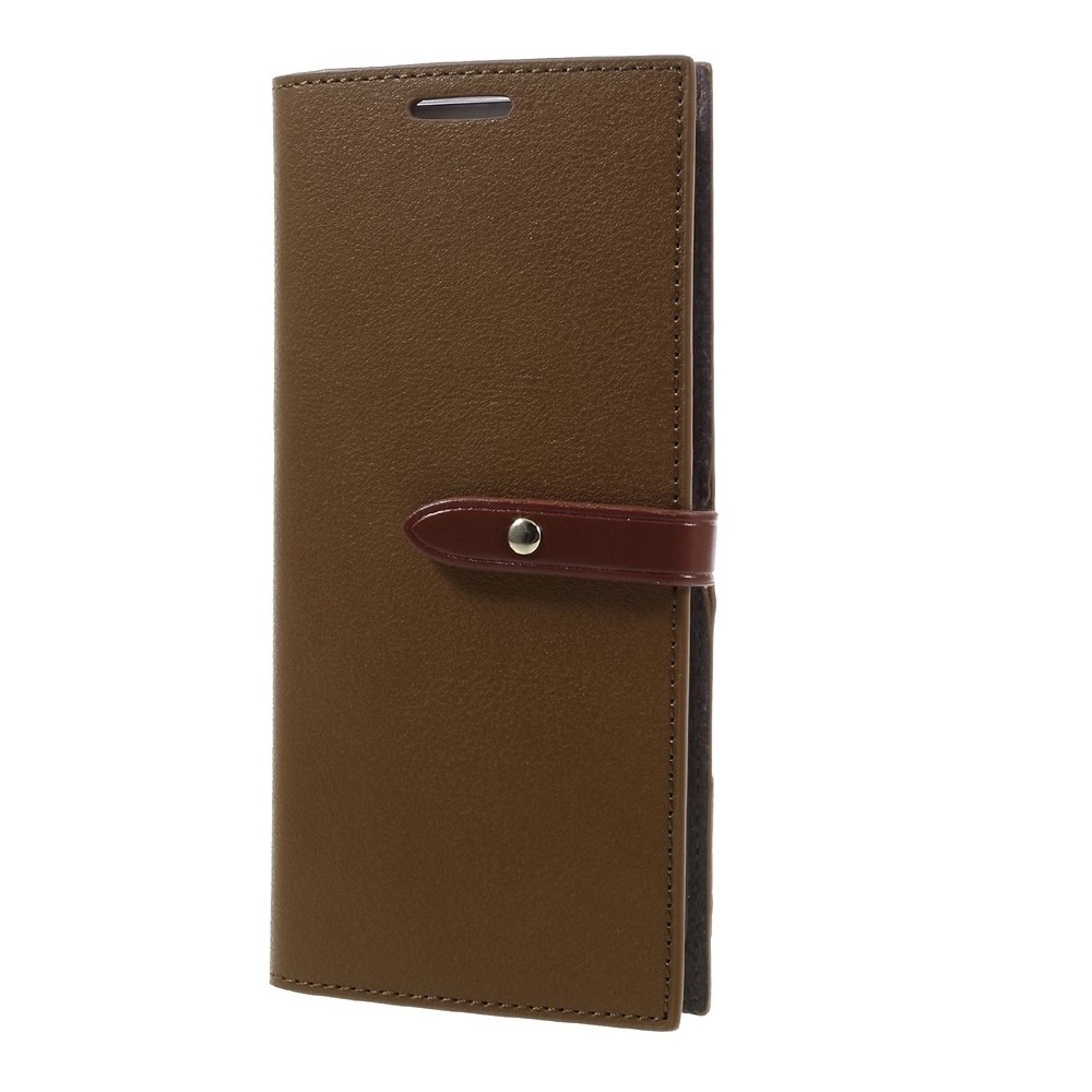 Mercury Mercury Romance Plånboksfodral till Samsung Galaxy S7 Edge - Brun