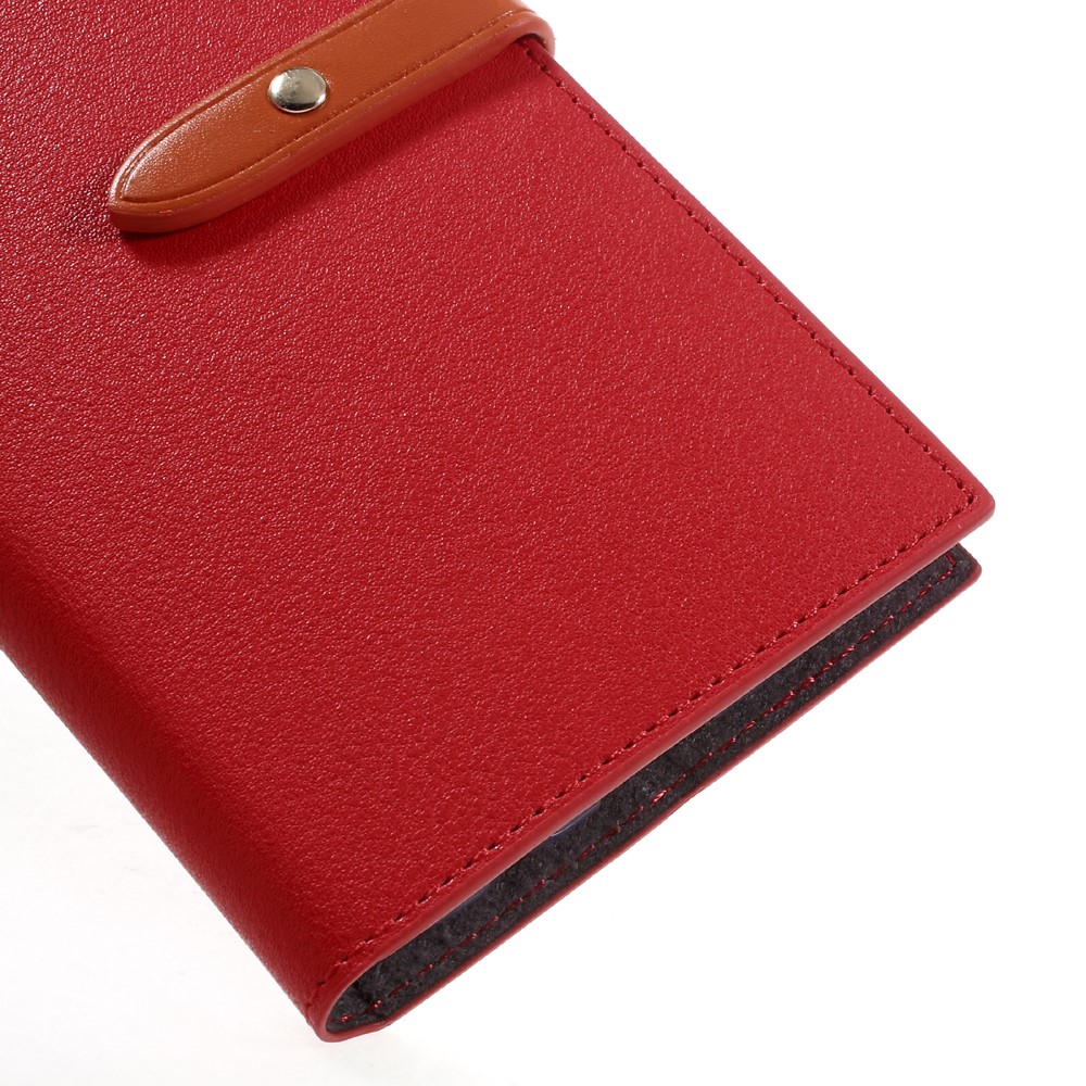 Mercury Mercury Romance Plånboksfodral till Samsung Galaxy S7 Edge - Röd