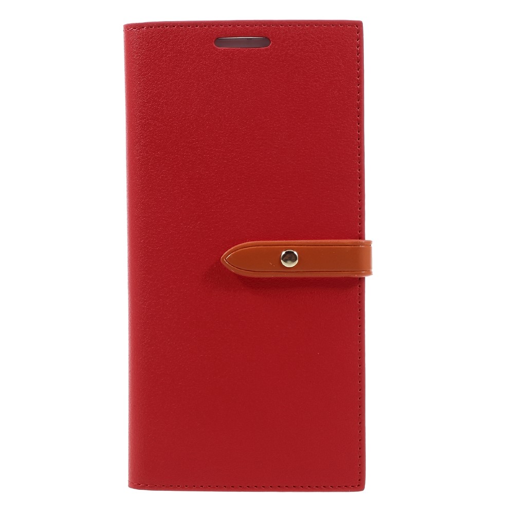 Mercury Mercury Romance Plånboksfodral till Samsung Galaxy S7 Edge - Röd