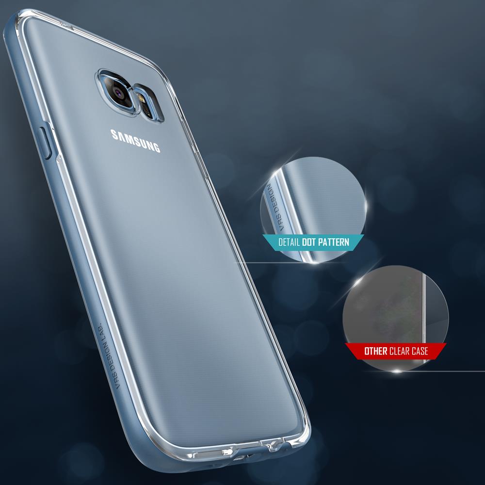 VERUS Verus Crystal Bumper Skal till Samsung Galaxy S7 Edge - Blå