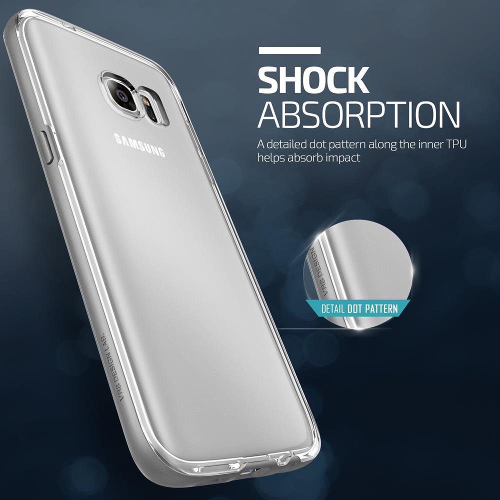 VERUS Verus Crystal Bumper Skal till Samsung Galaxy S7 Edge - Silver