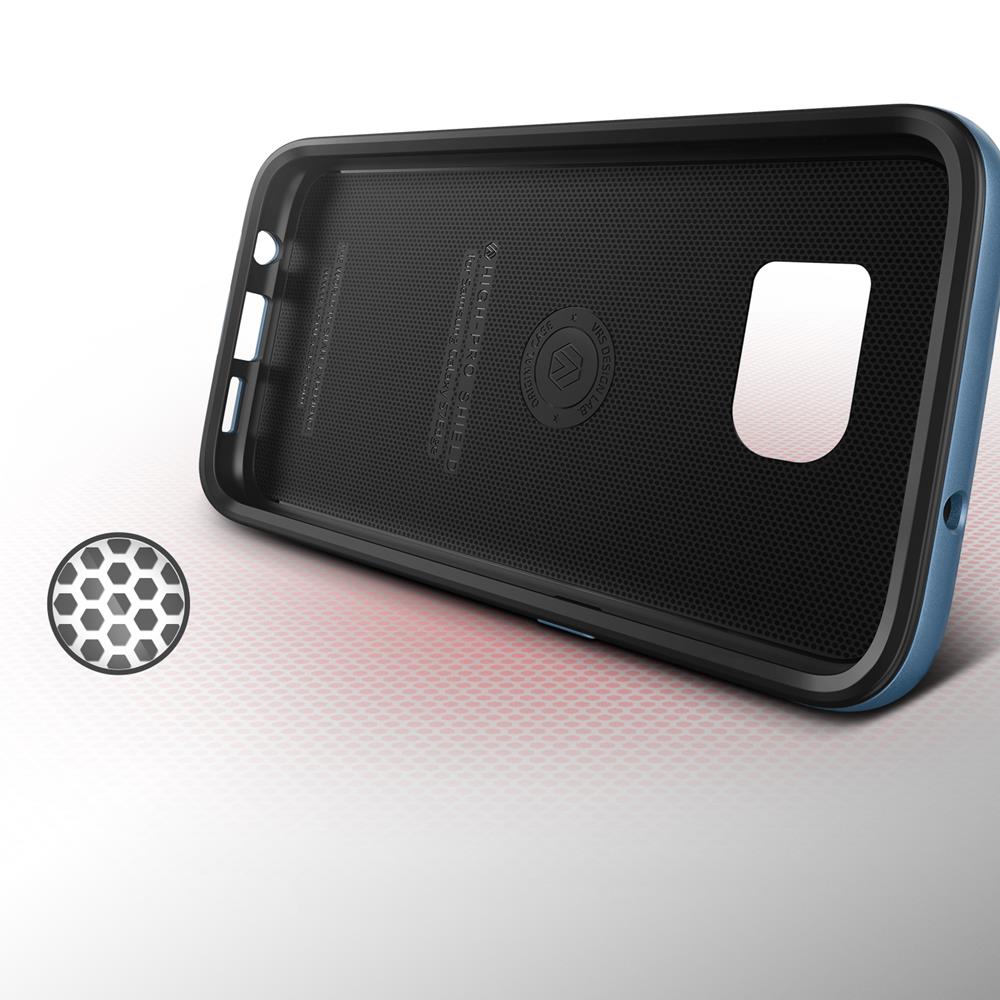 VERUS Verus High Pro Shield Skal till Samsung Galaxy S7 Edge - Blå