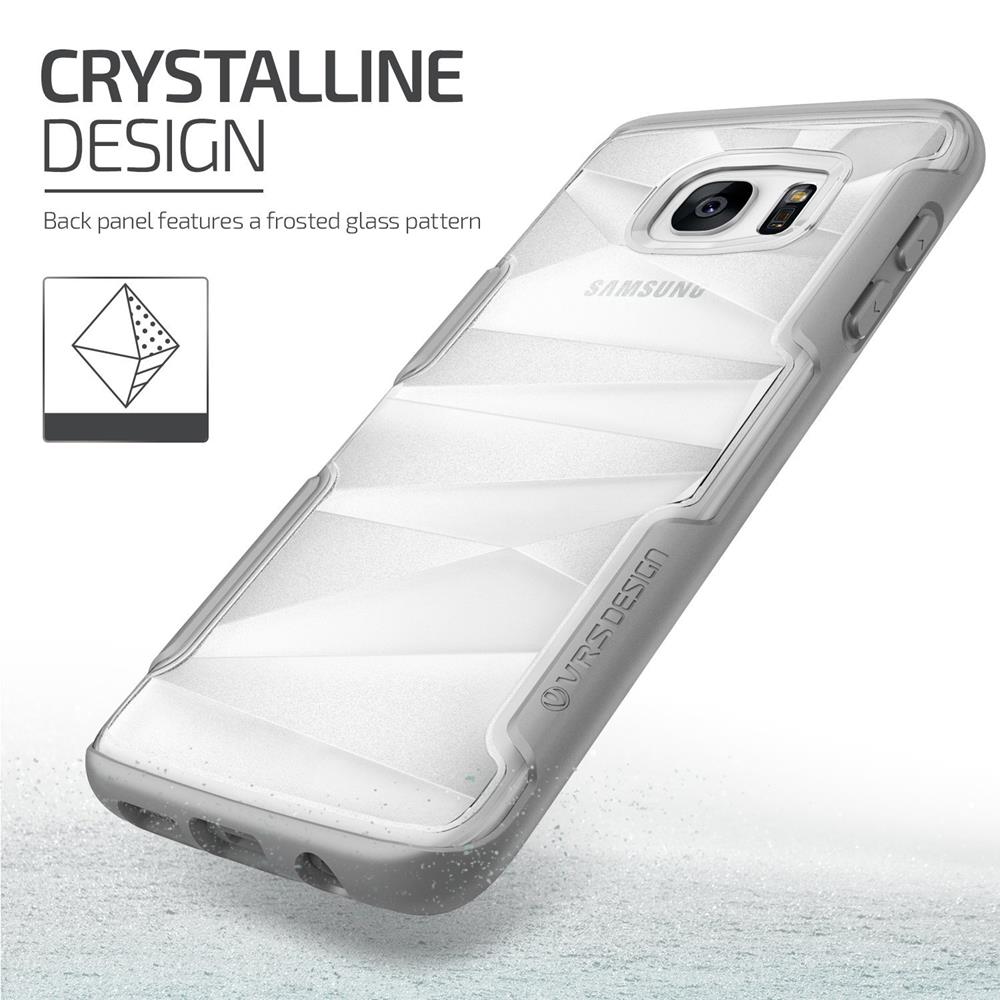 VERUS Verus Shine Guard Skal till Samsung Galaxy S7 Edge - Grå