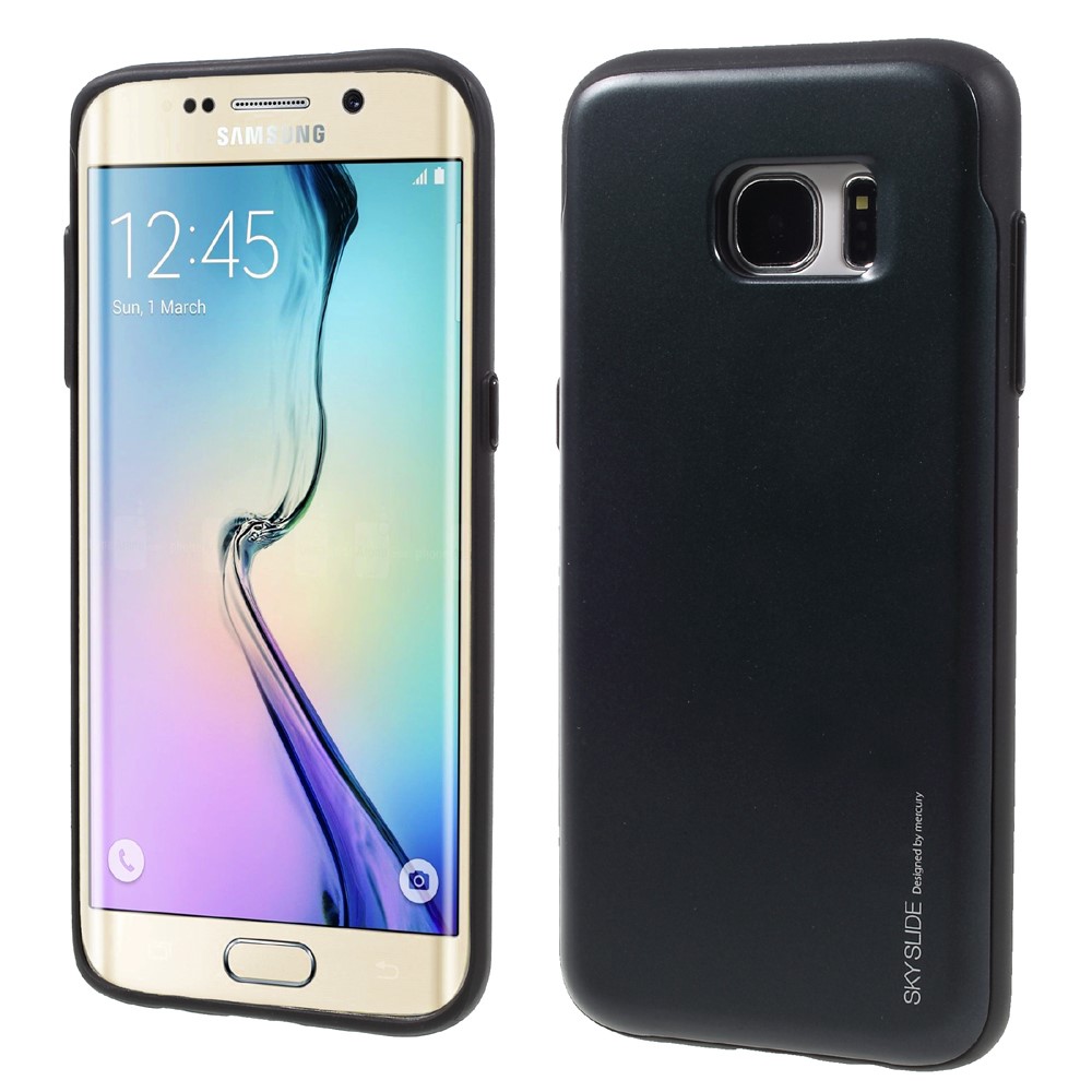 Mercury Mercury Sky Slide Skal till Samsung Galaxy S7 Edge - Svart