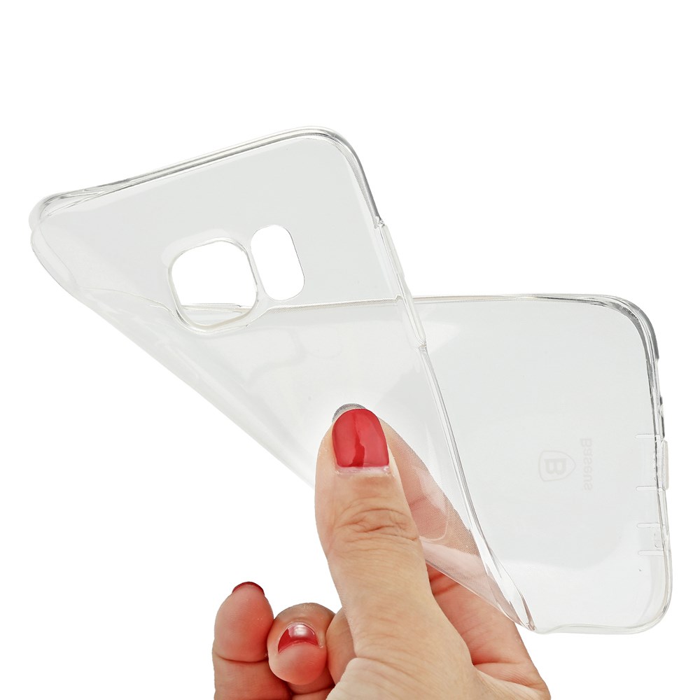 BASEUS Baseus Air Series till Samsung Galaxy S7 Edge - Transparent