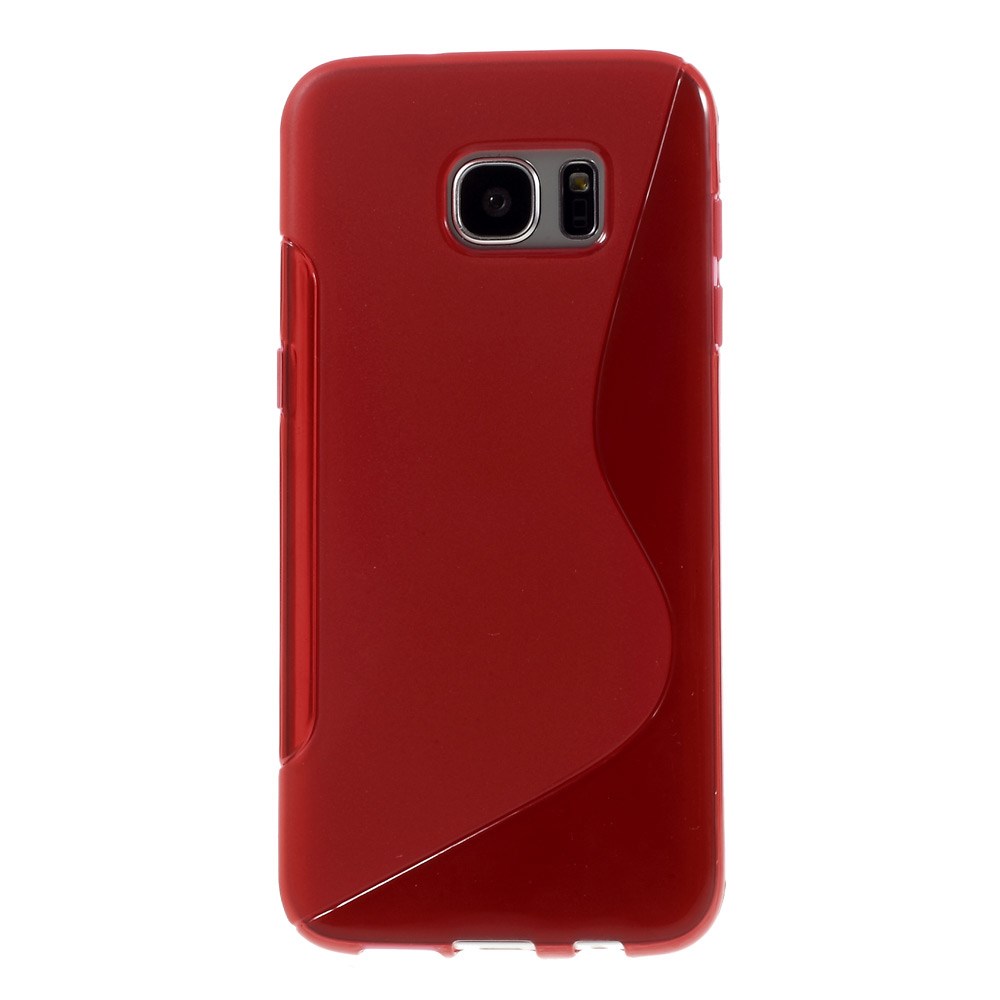OEM Flexicase Skal till Samsung Galaxy S7 Edge - Röd