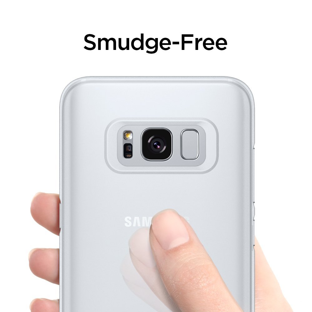 Spigen SPIGEN Air Skin Thick Skal till Samsung Galaxy S8 - Clear