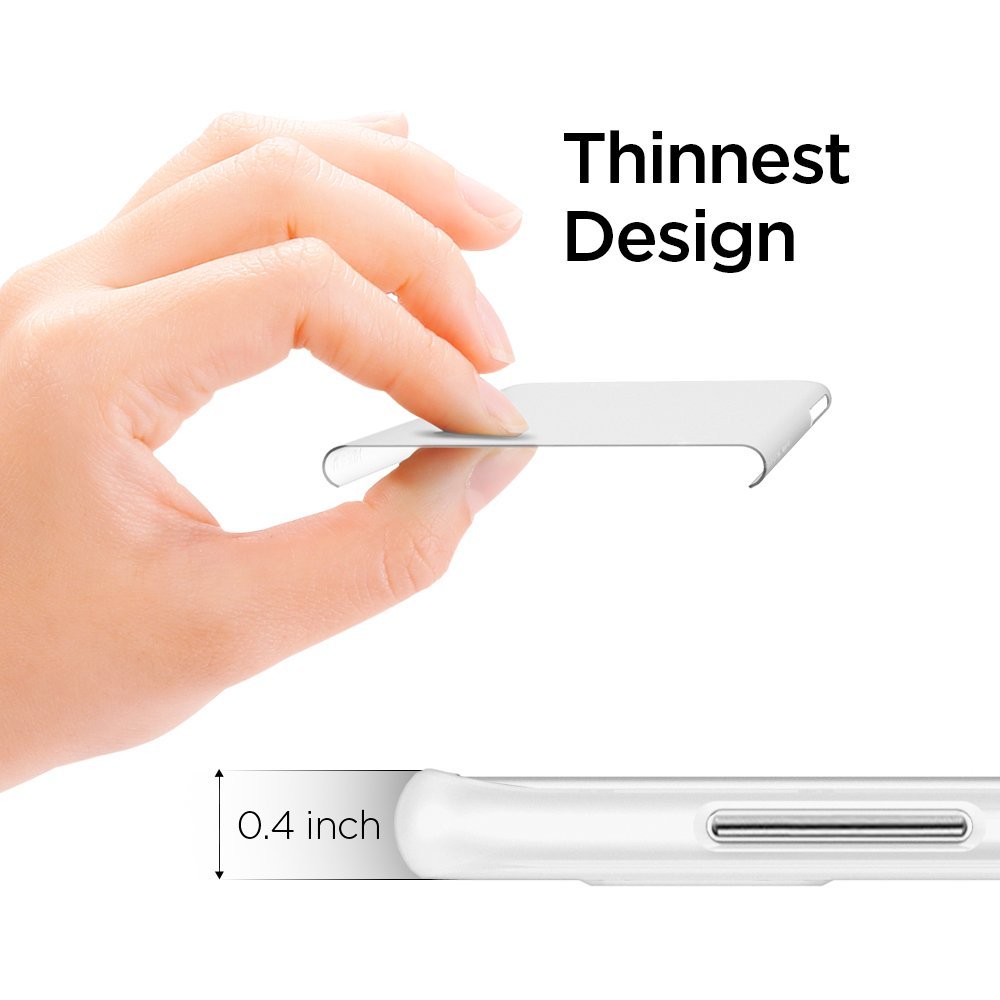 Spigen SPIGEN Air Skin Thick Skal till Samsung Galaxy S8 - Clear