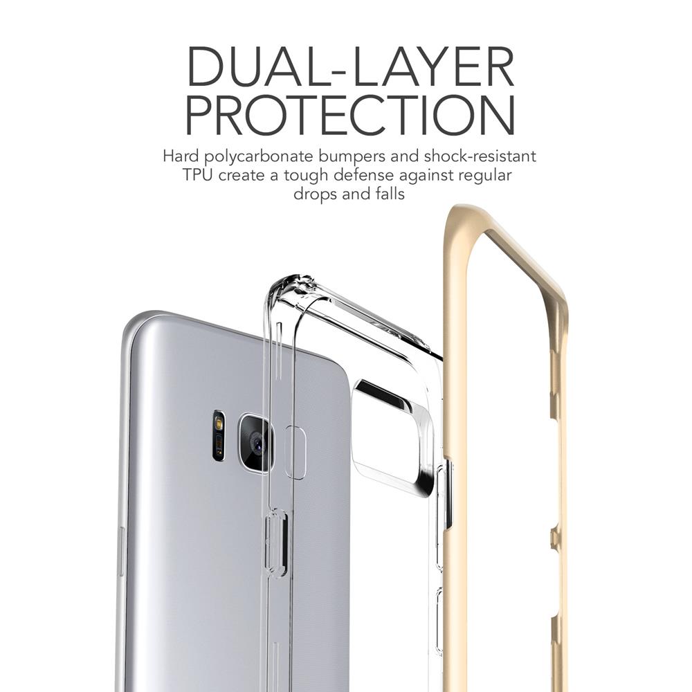 VERUS Verus Crystal Bumper Skal till Samsung Galaxy S8 - Gold