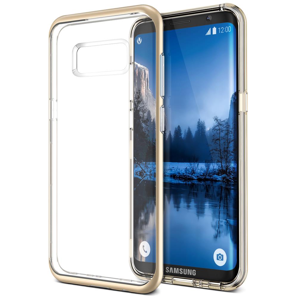 VERUS Verus Crystal Bumper Skal till Samsung Galaxy S8 - Gold