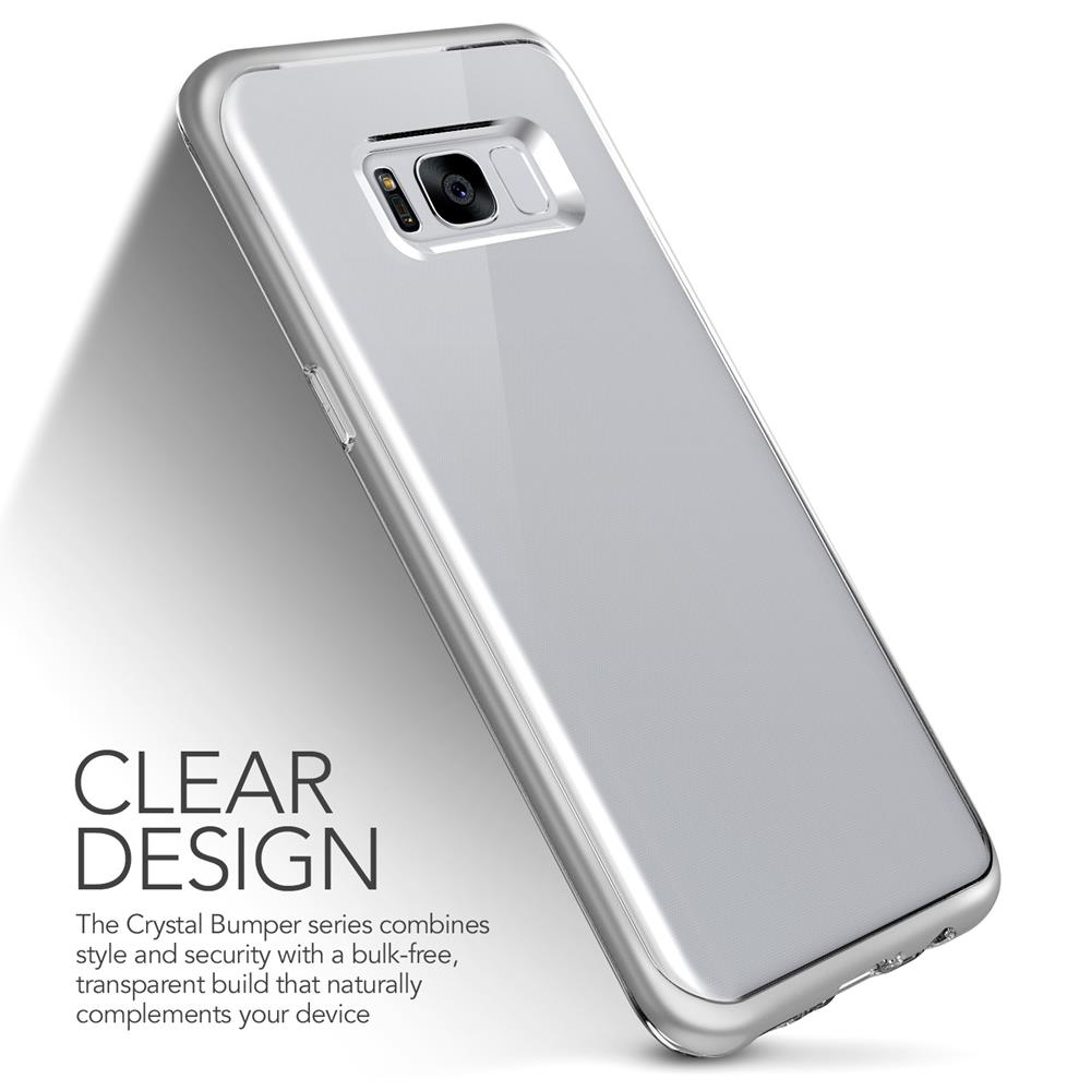 VERUS Verus Crystal Bumper Skal till Samsung Galaxy S8 - Silver