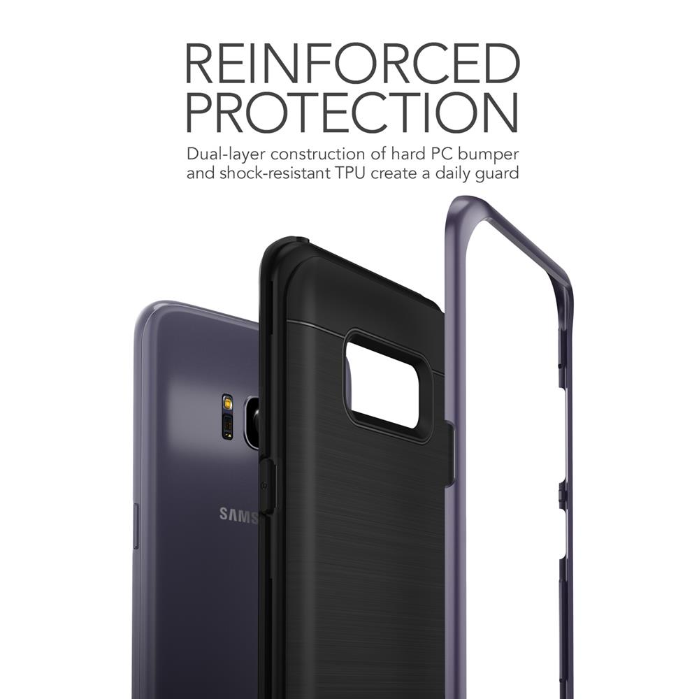 VERUS Verus High Pro Shield Skal till Samsung Galaxy S8 - Orchid Grey