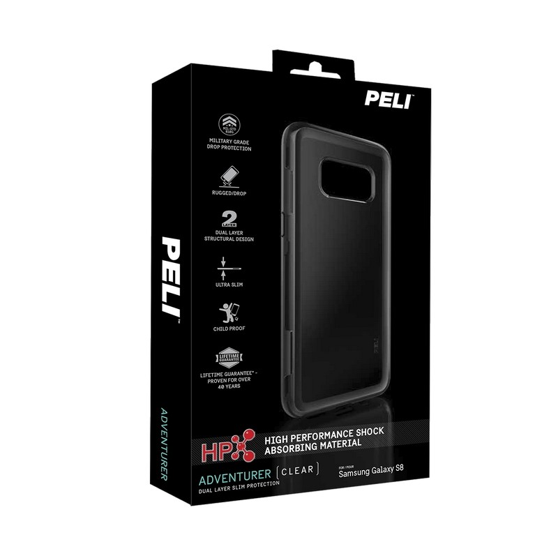 Pelican Peli Adventurer HPX Skal till Samsung Galaxy S8 Plus - Svart