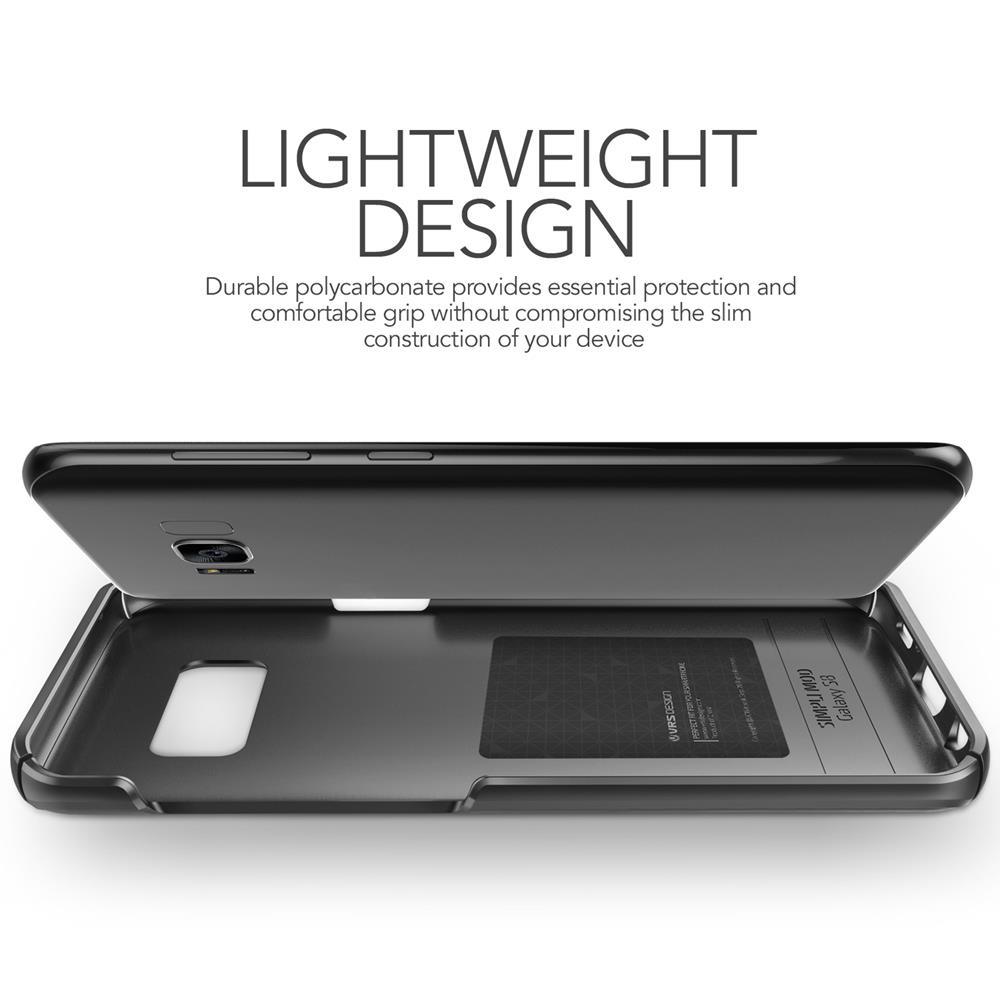 VERUS Verus Simpli Mod Skal till Samsung Galaxy S8 - Svart