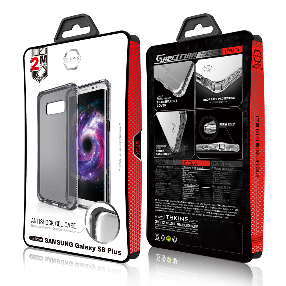 ItSkins Itskins Spectrum Skal till Samsung Galaxy S8 - Svart