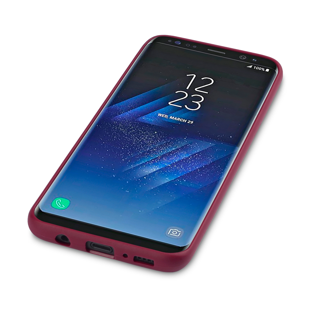 OEM Gel Mobilskal till Samsung Galaxy S8 Plus - Röd