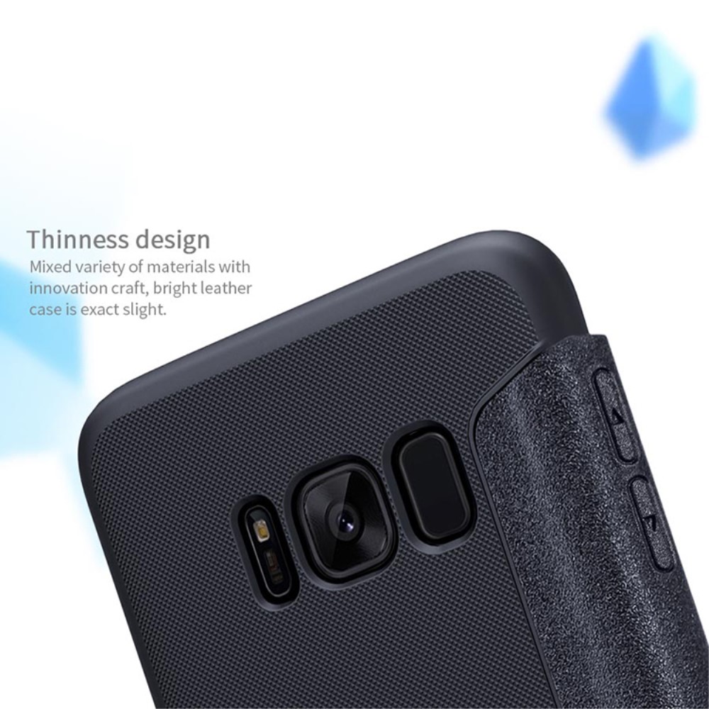 OEM Nillkin Sparkle MobilFodral till Samsung Galaxy S8 Plus - Svart