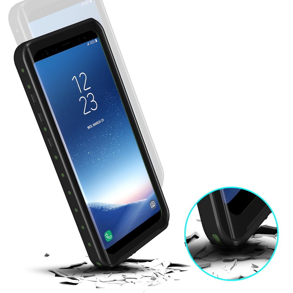 RedPepper Redpepper Vattentätt Skal till Samsung Galaxy S8 Plus - Svart