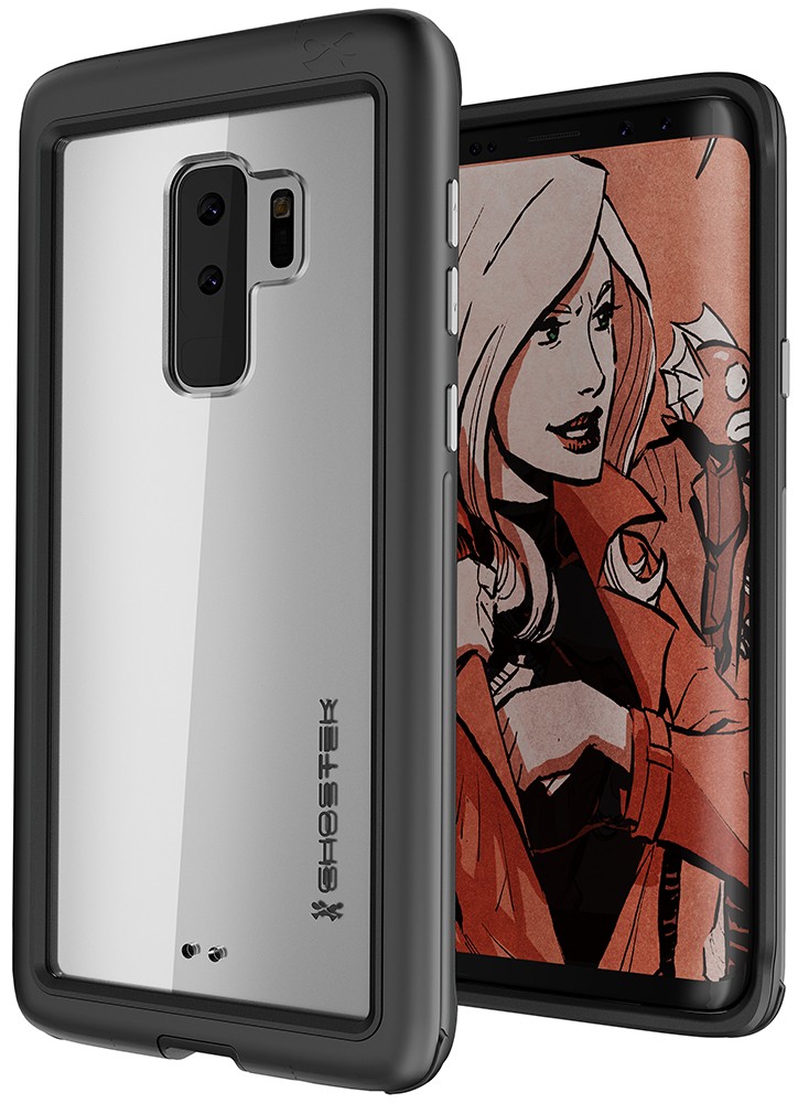 Ghostek Ghostek Atomic Slim Skal till Samsung Galaxy S9 Plus - Svart