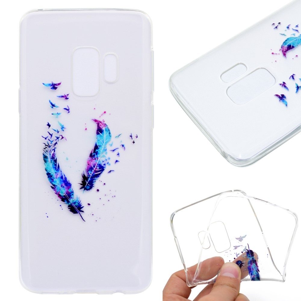 OEM Flexicase Skal till Samsung Galaxy S9 - Feathers