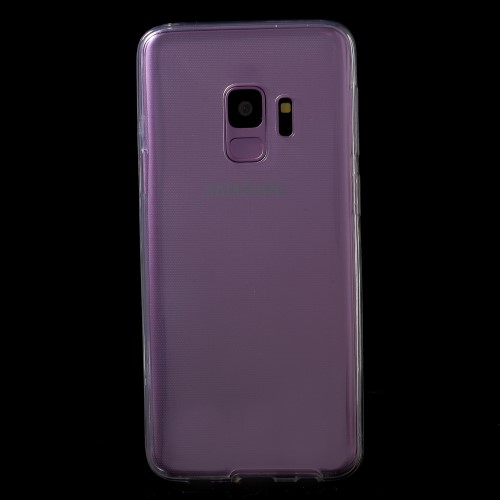 OEM Touchable Front + Back TPU Mobilskal till Galaxy S9 - Clear