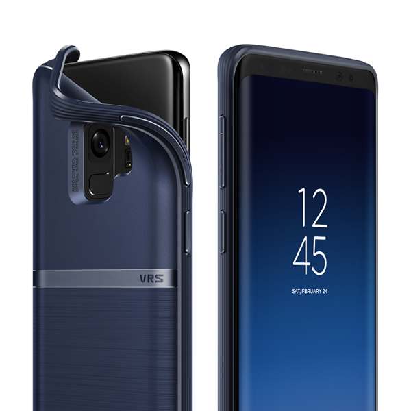 VERUS Verus Single Fit Skal till Samsung Galaxy S9 - Blå