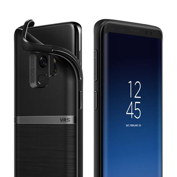 VERUS Verus Single Fit Skal till Samsung Galaxy S9 - Svart
