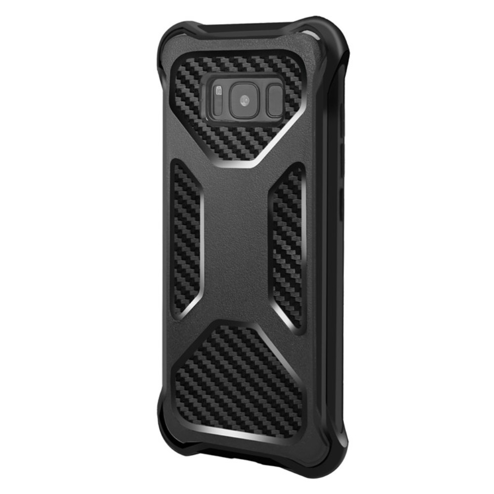 OEM 2-in-1 mobilskal med bältesfodral till Galaxy S8 Plus - Svart