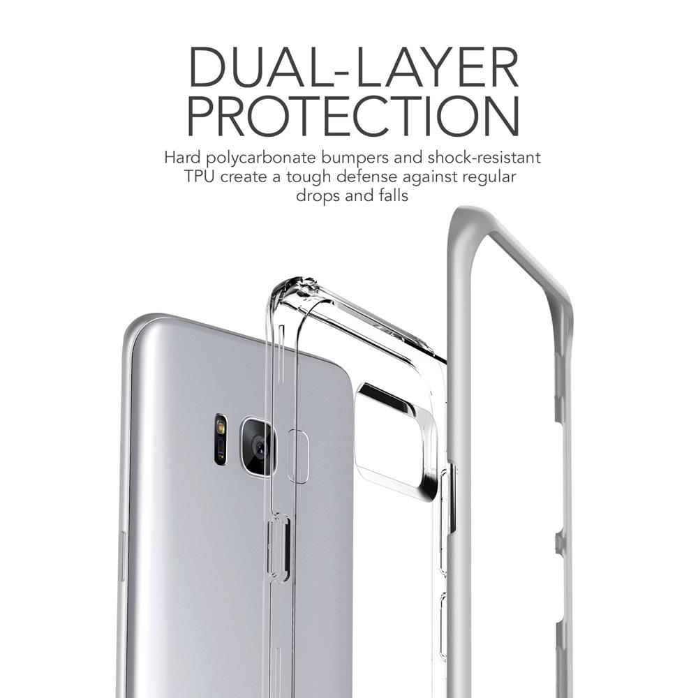 VERUS Verus Crystal Bumper Skal till Samsung Galaxy S8 Plus - Silver