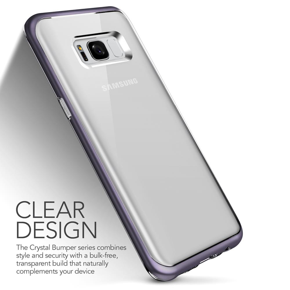 VERUS Verus Crystal Bumper Skal till Samsung Galaxy S8 Plus - Orchid Grey