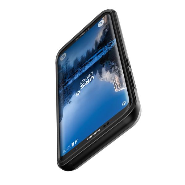 VERUS Verus Damda Glide Card Slot Skal till Samsung Galaxy S8 Plus - Silver