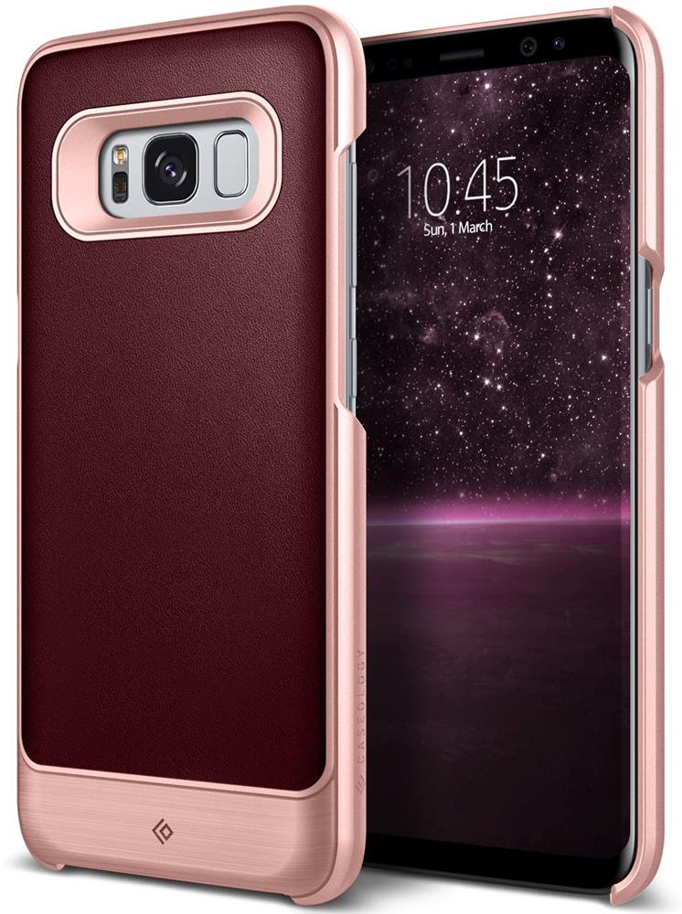 Caseology Caseology Fairmont Skal till Samsung Galaxy S8 Plus - Burgundy