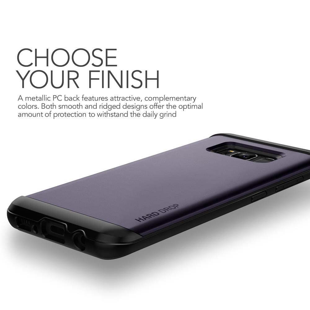 VERUS Verus Hard Drop Skal till Samsung Galaxy S8 Plus - Orchid Grey