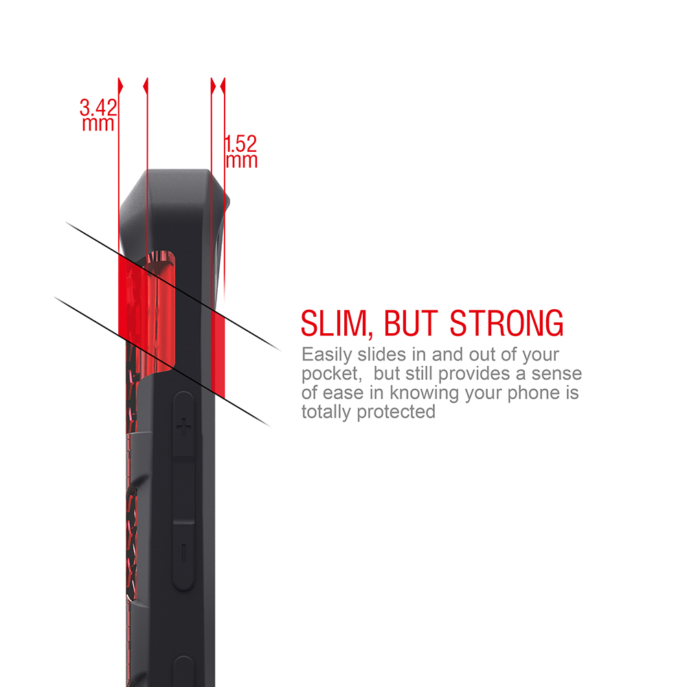 ItSkins Itskins Octane Skal till Samsung Galaxy S8 Plus - Röd
