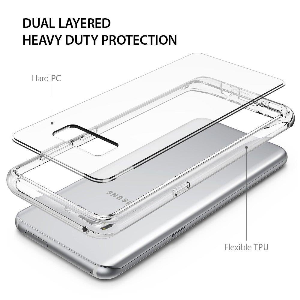 Rearth Ringke Fusion Shock Absorption Skal till Samsung Galaxy S8 Plus - Clear