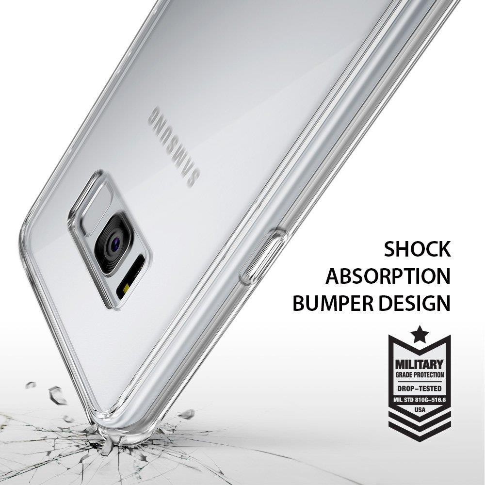 Rearth Ringke Fusion Shock Absorption Skal till Samsung Galaxy S8 Plus - Clear