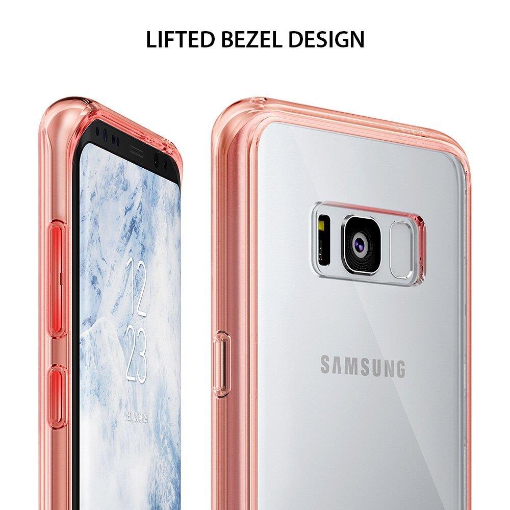 Rearth Ringke Fusion Shock Absorption Skal till Samsung Galaxy S8 Plus - Rose Gold