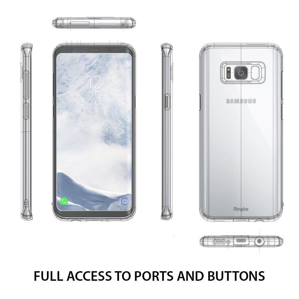 Rearth Ringke Slim Skal till Samsung Galaxy S8 Plus - Gold