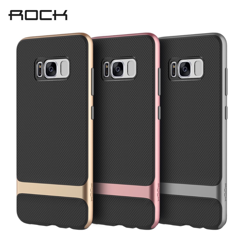 ROCK ROCK Royce Skal till Samsung Galaxy S8 Plus - Grå