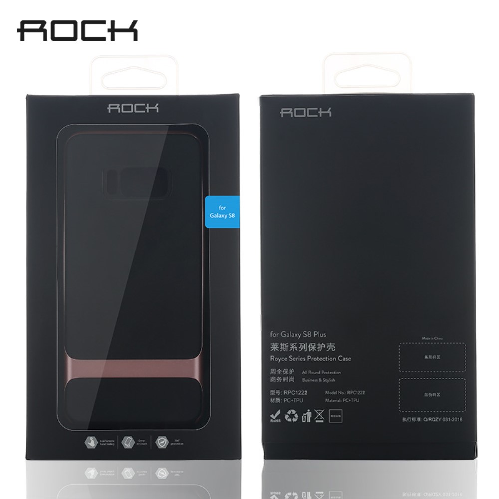 ROCK ROCK Royce Skal till Samsung Galaxy S8 Plus - Grå